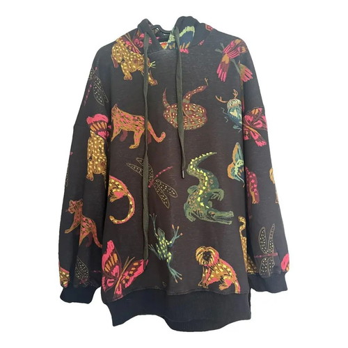 Farm Rio oversized hoodie like new, colorful