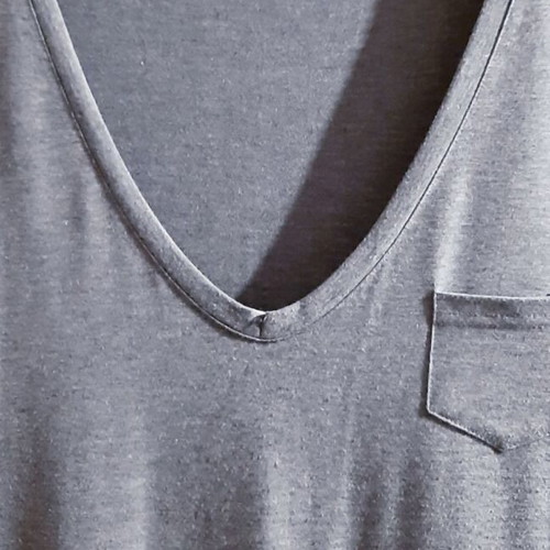 Zara long dress gray cotton, like new, M/L
