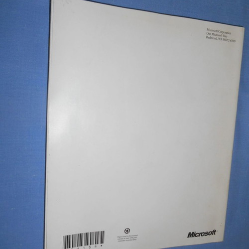 Microsoft Windows User's Guide used