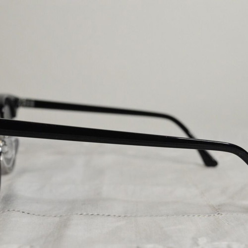 H&M Round Sunglasses Black Silver Like New