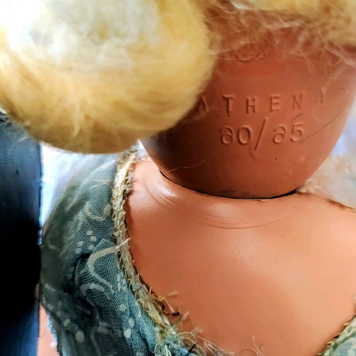 Italian doll Athena vintage 50s-60s used
