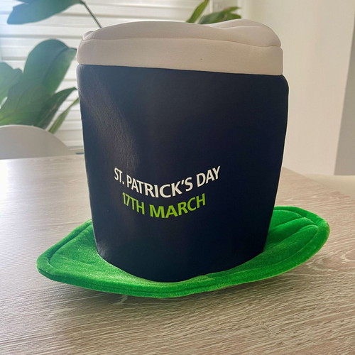 Guinness Pint novelty hat St. Patrick's Day