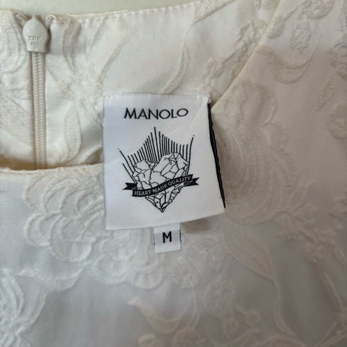 Manolo dress size Medium used multicolor