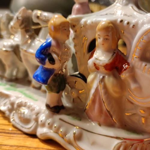 Japanese Hand-Painted Figurine like new