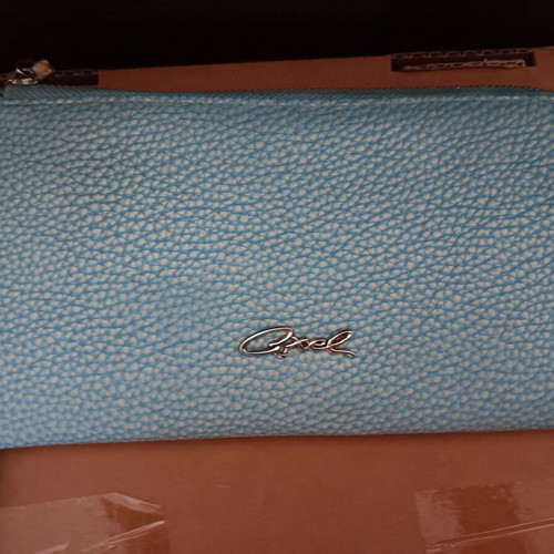 Axel small handbag wallet used, blue