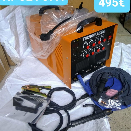 TIG200P AC/DC welding machine new for aluminum and metals