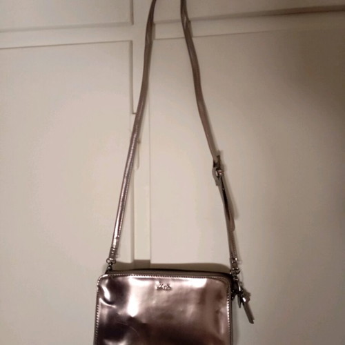 Kem crossbody bag evening bronze color like new