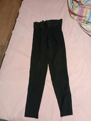 Zara leggings used, black, size S