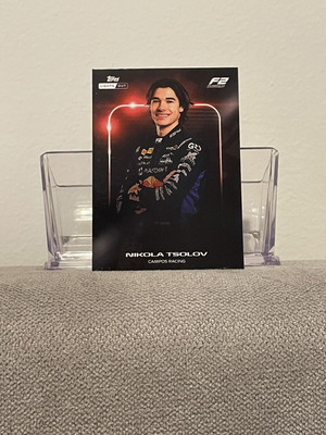 Nikola Tsolov Topps Lights Out 2026 Campos Racing αυτοκόλλητο