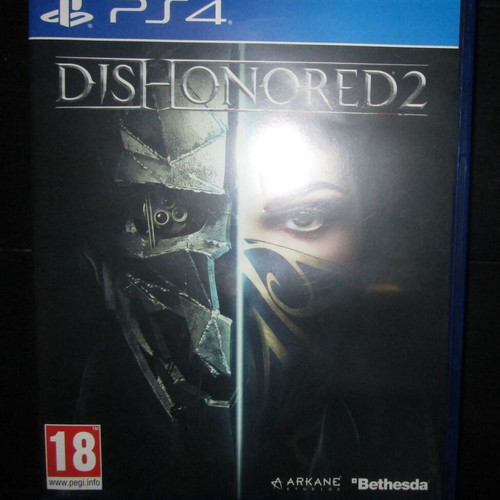 Dishonored 2 PS4 used, in good condition