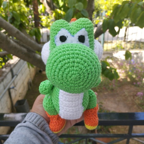 Knitted Little Hero handmade amigurumi made to order