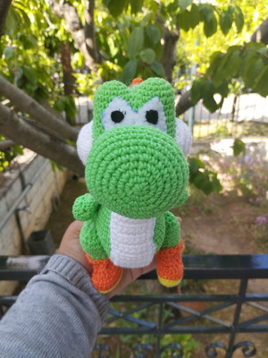 Knitted Little Hero handmade amigurumi made to order