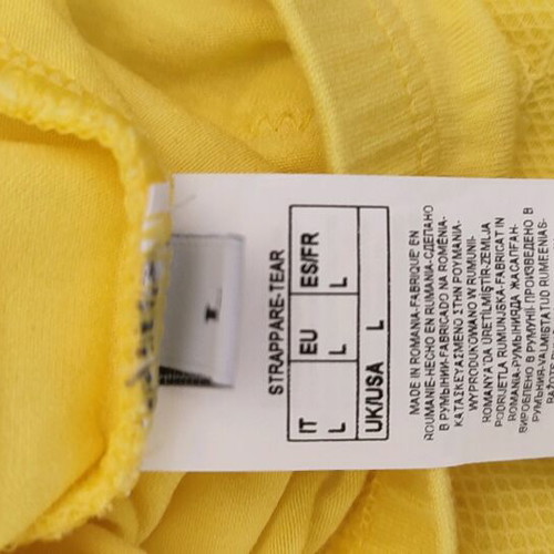 Intimissimi lace top yellow, like new, size L
