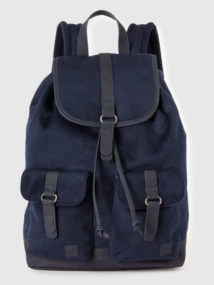 United Colors of Benetton backpack dark blue unisex like new
