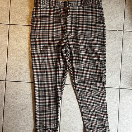 Zara checked trousers EUR 44 and SOGO vest L like new