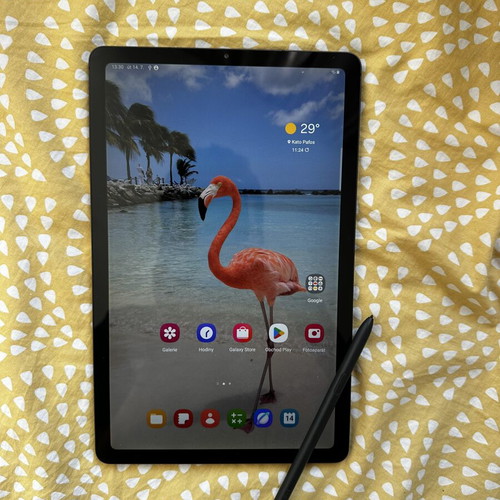 Samsung Galaxy Tab S6 Lite 64GB tablet used with S Pen and case