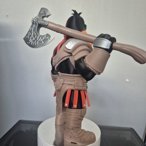 Daffy Duck x Kratos God of War 3D Print figure like new