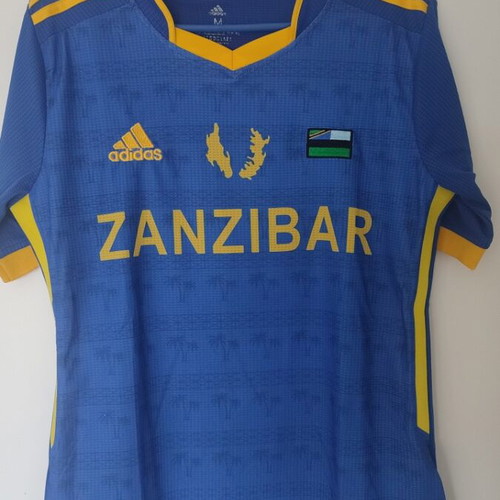 Zanzibar football jersey used, official replica