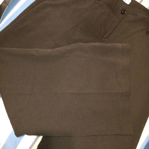 Black pants Greek tailoring size 46 like new
