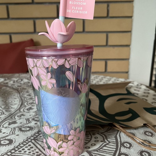 Starbucks Cherry Blossom Sakura Cold Cup 2025 473ml new, limited edition