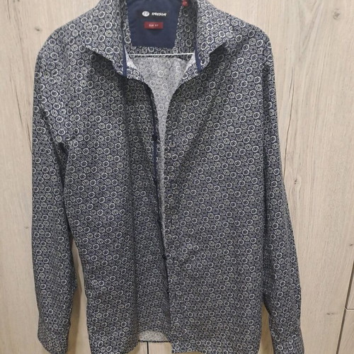 Tresor men's dress shirt multicolor like new size M