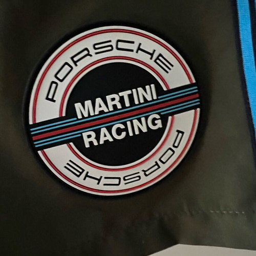 Porsche Lifestyle Martini Racing men's shorts XL, green