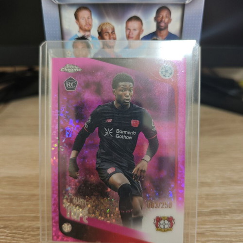 Topps Chrome UCC Axel Tape RC Pink 083/250 like new