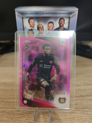 Topps Chrome UCC Axel Tape RC Pink 083/250 like new