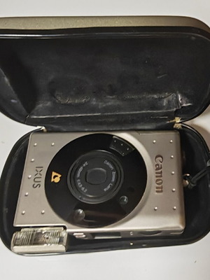 Canon IXUS APS film camera with case
