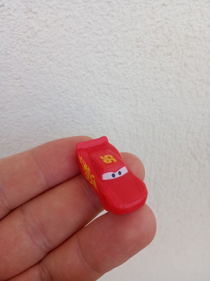 Lightning McQueen miniature used