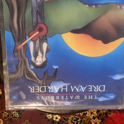 Dream Harder The Waterboys vinyl used, moderate condition