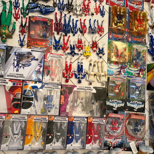 Power Ranger action figures used, lot bundle with all