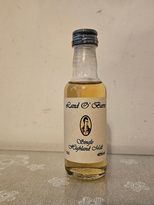 Single Malt whisky miniature Robert Burns new