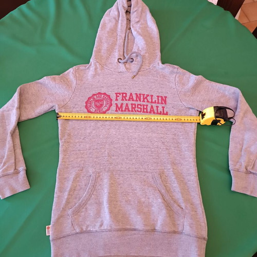 Franklin & Marshall hoodie Small like new, grey and red
