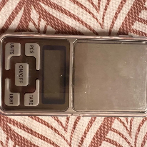 Battery-powered scales new, up to 500 grams