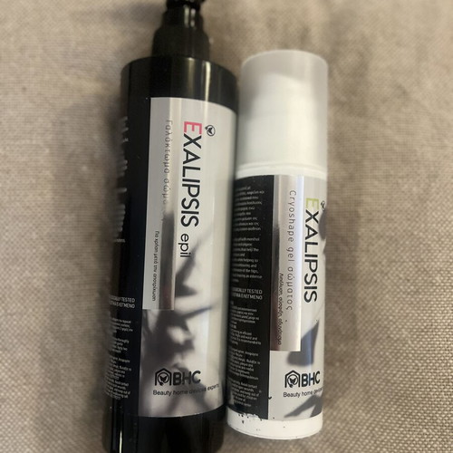 Exalipsis Cryoshape Gel and Body Lotion with Calendula and Chamomile