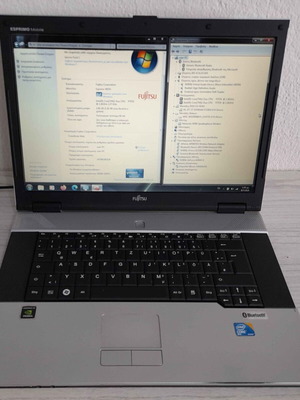 Fujitsu Esprimo V6555 laptop, 15.4 inch, 4GB RAM, 120GB SSD
