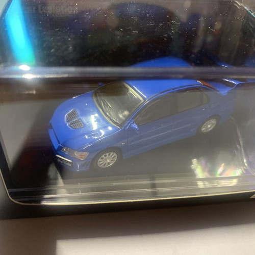 Diecast Mitsubishi Evo VII 1/64 new