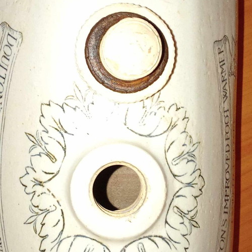HEATING PORCELAIN FROM 1900-UNIQUE-