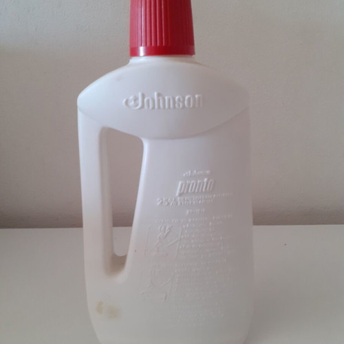Pronto liquid floor polish, Johnson