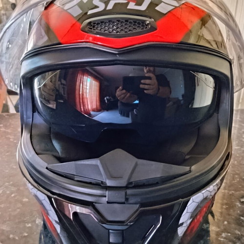 SPD 506 Terminator Full-Face Helmet new with internal visor