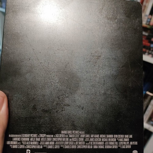 Man of Steel 3D Blu-ray like new, SteelBook limited edition
