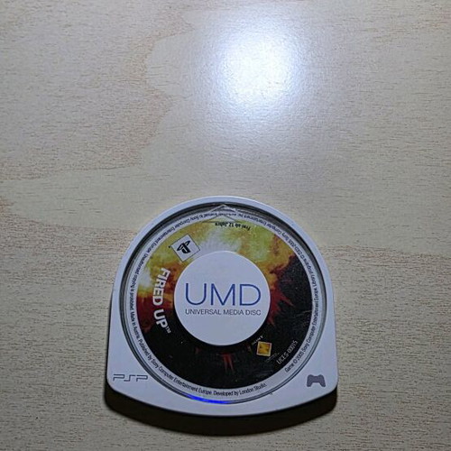 Fired Up PSP used, functional without box
