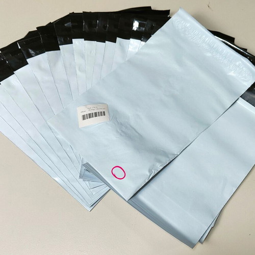 Courier PE Bags No0 25x15cm, 20 pieces, new, waterproof with adhesive