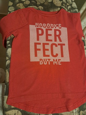 Prenatal red T-shirt size 122 cm (6-7 years) used