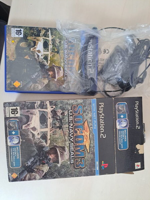 Socom 3 Navy Seals Ps2 Big Box μεταχειρισμένο, πλήρες ελληνικό