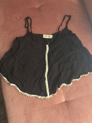 Moutaki black top like new, size Small/Medium