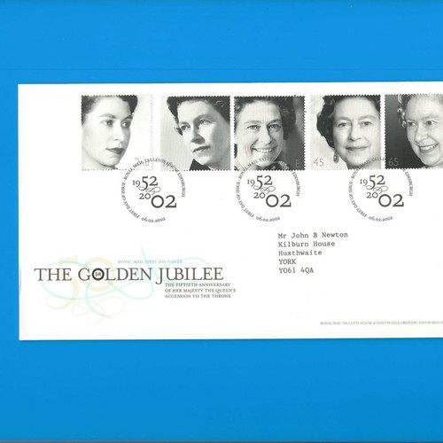 2002 Queen Elizabeth F.D.C. new