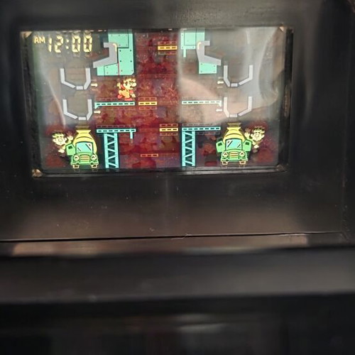 Nintendo Mario Cement Factory used handheld game