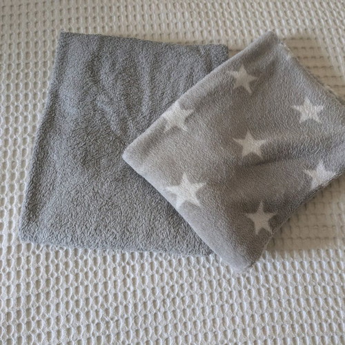 Zara Home baby blankets used, 70x96 star pattern and 90x118 plain